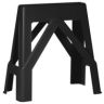 Schraag donky antraciet 72.5x39x66cm
