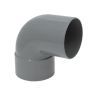 Bocht RWA pvc 87° Rond