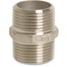 Nippel dubbel inox F280 MM