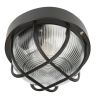 Bully kunststof rond zwart 100W IP44