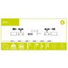 Glasdeurkit F1 3411 130kg (1 deur)