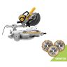 Afkort-verstekzaag DWS727-QS 1675W 250mm