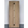 Deurrechter set 2040-2600mm alu brut