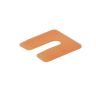 Uitvulplaat gleuf 12mm 2mm oranje /48
