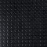 Rubber noppen zwart 3mm 1.2m