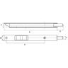 Kantschuif 836 inox