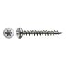Houtschroef inox A2 BK TX-T, Voldraad