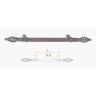 Handvat BRETAGNE dia 22 x452