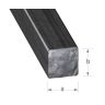 Profiel vierkant, staal warm gewalst, 8x8mm, 1m