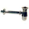 Sifon lavabo/bidet + plug Chr 5/4F x D32