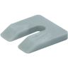 Uitvulplaat gleuf 12mm 7mm grijs, 48st