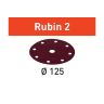 Schuurpapier STF RUBIN 2 D125/8