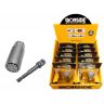 Dop voor ratel + adaptor 3/8"
