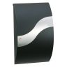 Brievenbus 630 zwart/inox