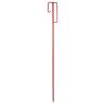 Paal voor afbakennet 1250x13mm
