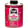Lijm hard PVC TANGIT ALL PRESSURE 1L, met kwast