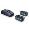 Starterset Festool 18V 2x8.0Ah TBX, Met lader SCA 16