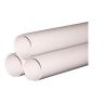 Buis pvc wit 80mm titaan (1.5mm)