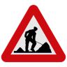 Verkeersbord A31: Gevaar werken