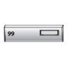 Brievenbusklep 505/NP alu met naamplaat