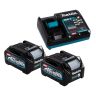 Starterset XGT 40V 2x2.5Ah, Met lader DC40RA