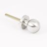 Knop inox met wisselstift 50mm