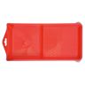 Verfbak plastiek rood 15.5x30cm