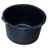 Mortelkuip rond PE 90L D66 H36 - zwart