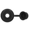 Afdekkap voor houtdraadbout zwart Ral 9011 7.5x30mm