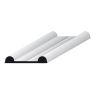 Looprail dubbel alu F1 2122