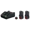 Starterset Bosch GBA ADVANCED 12V 2x3.0Ah, Met lader GAL 12V-40
