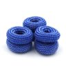 Vingerling Bobbies, textiel blauw, 30st
