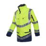 Regenjas Hi-Vis WINDSOR Fluo Geel/Marineblauw 2XL
