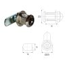 Brievenbusslot 1141 22mm