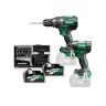 Combopack KC18DCWBZ, Incl lader en 2x2.5Ah 36V batterijen