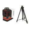 Kruislijnlaser MC3D groen 18V MAX 2mm/10m met statief 180cm
