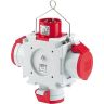Domino verdeeldoos CEE 32A 5P 400V IP44 118x118mm