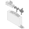 Schuifdeur 0500/50kg enk.wiel