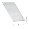 Profiel PLAT alu brut