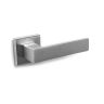 Deurkruk inox SLH144 vierkante rozet 8mm