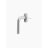Raamkruk inox dk l afgerond 19mm vol 316