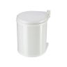 Afvalemmer Inbouw Wit 15L