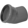 Bocht pvc grijs 30 1 mof dia