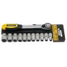 Doppenset 1/2" 12-delig (10-22) met plastic houder
