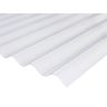 Golfplaat pvc 76/18 kristal