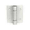 Oplegscharnier inox voor paneeldeur