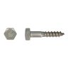 Houtdraadbout zeskant inox A2 D571