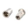 Blindmoer inox zeskant half