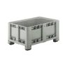 Palletbox pvc grijs