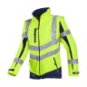 Softshell HV MALDEN Fluo Geel/Mbl 2XL